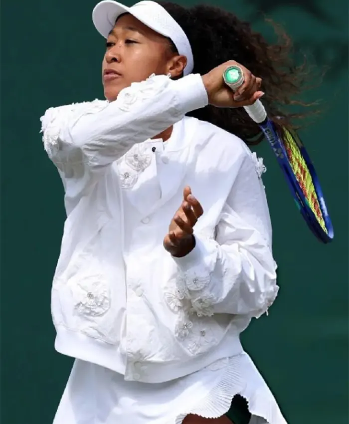Naomi Osaka Championships Wimbledon 2026 Floral Jacket