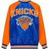 New York Knicks Starter Inductee Varsity Jacket Back