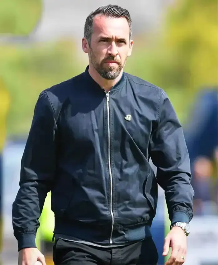 Newport County Christian Fuchs Black Jacket