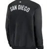 Nike San Diego Padres Dugout Black Bomber Jacket