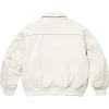 Nike-Supreme-White-Leather-Varsity-Jacket
