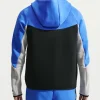 Nike Tech Fleece Windrunner Full-Zip Jacket Blue Back