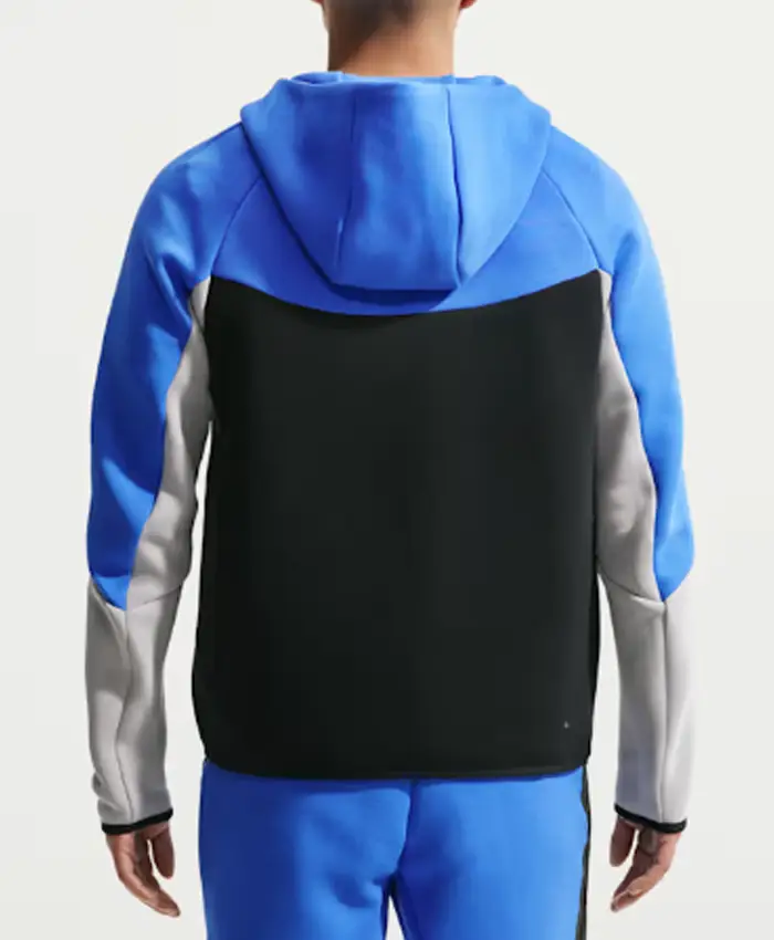 Nike Tech Fleece Windrunner Full-Zip Jacket Blue Back