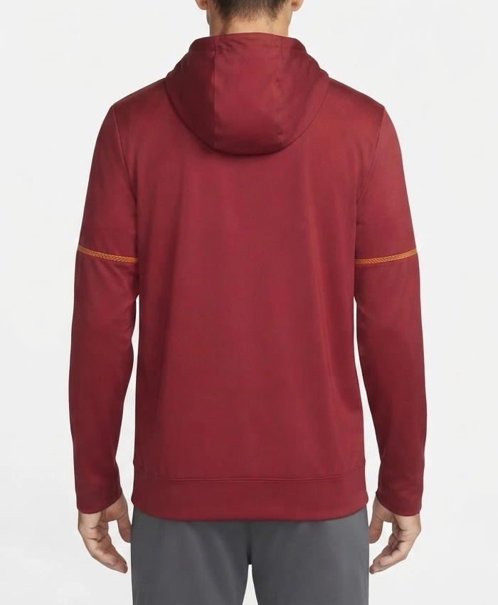 Nike USC Sideline College Anorak Hooded Jacket Back View