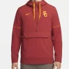 Nike USC Sideline College Anorak Hooded Jacket Front