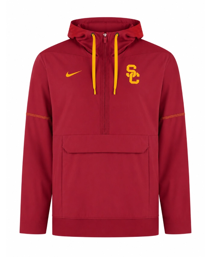 Nike USC Sideline College Anorak Hooded Jacket