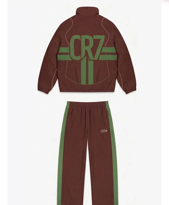 Nike x Cristiano Ronaldo One Last Dance Portugal Tracksuit Brown For Sale