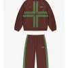 Nike x Cristiano Ronaldo One Last Dance Portugal Tracksuit Brown Front