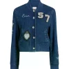 Not Suitable for Work Laura Bell Bundy Blue Denim Jacket Front