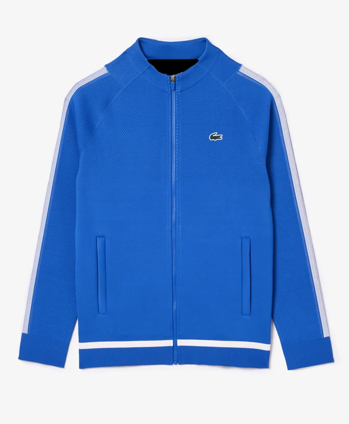 Lacoste Novak Djokovic Wimbledon Zip-Up Jacket