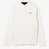 Shop Wimbledon 2026 Novak Djokovic Lacoste Zip-Up Fleece Track Jacket For Sale