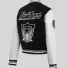 Oakland Raiders Women’s Retro Varsity Jacket For Sale