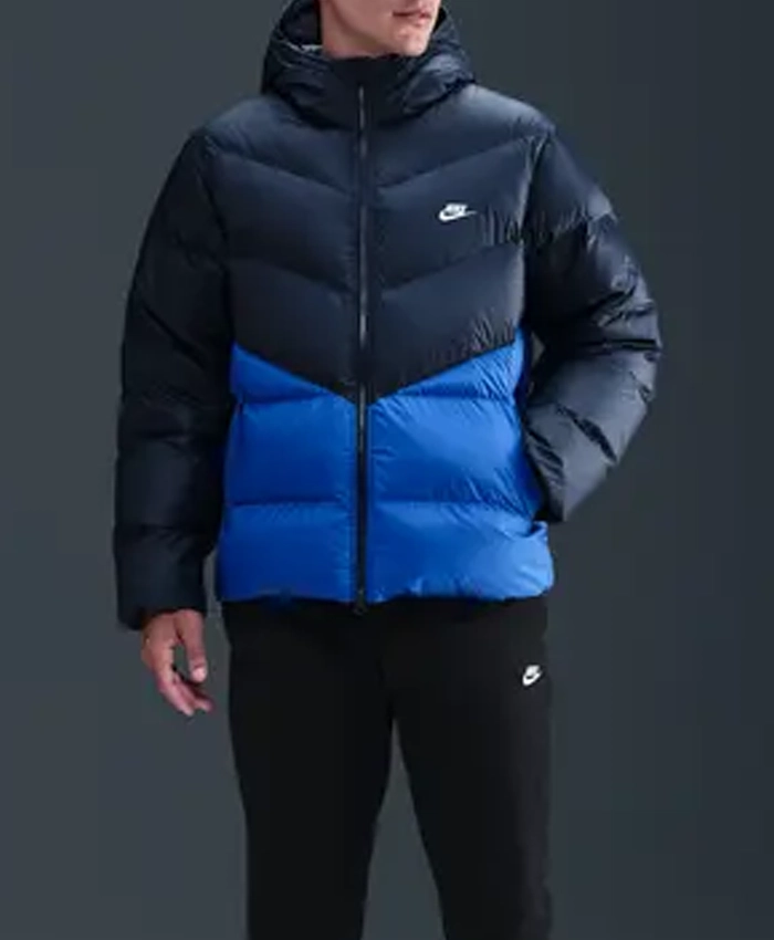 Obsidian Nike Down Windrunner Jacket