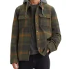 Off Campus S01 John Logan Brown Checkerd Jacket Front