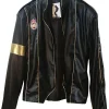 On Sale Michael Jackson Elizabeth Taylor Tribute Black Leather Jacket