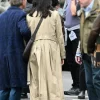 Only Murders In The Building S06 Selena Gomez Trench Coat Back