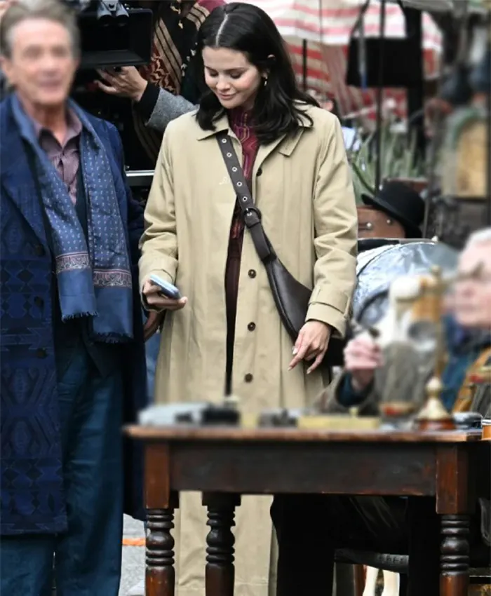Only Murders In The Building S06 Selena Gomez Trench Coat For Sale