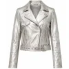 Paris Fashion Week 2026 Madonna Silver Jacket Front