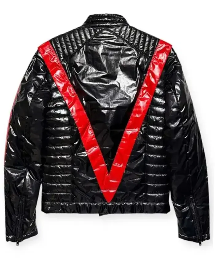 Pharrell Williams Thriller Leather Jacket Back