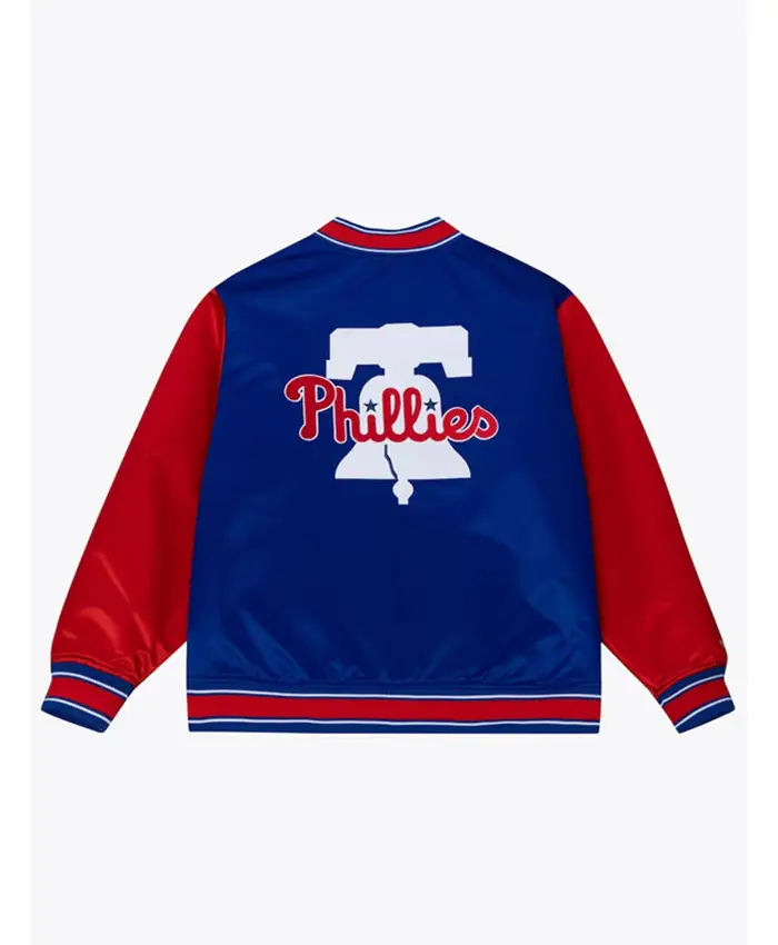 Philadelphia Phillies 2026 Reversible Satin Jacket Back
