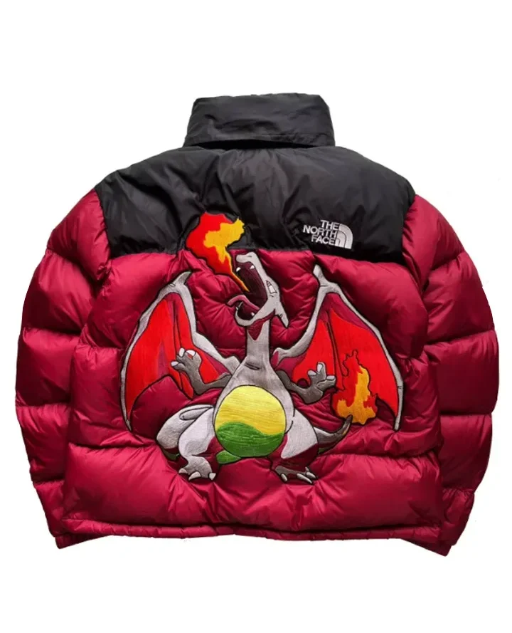 Pokémon x The North Face Nuptse Jackets Style 1