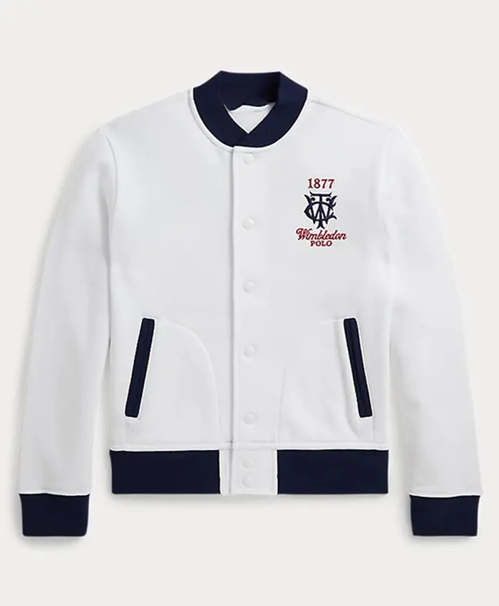 Polo Ralph Lauren x Wimbledon 2026 Fleece Baseball Jacket