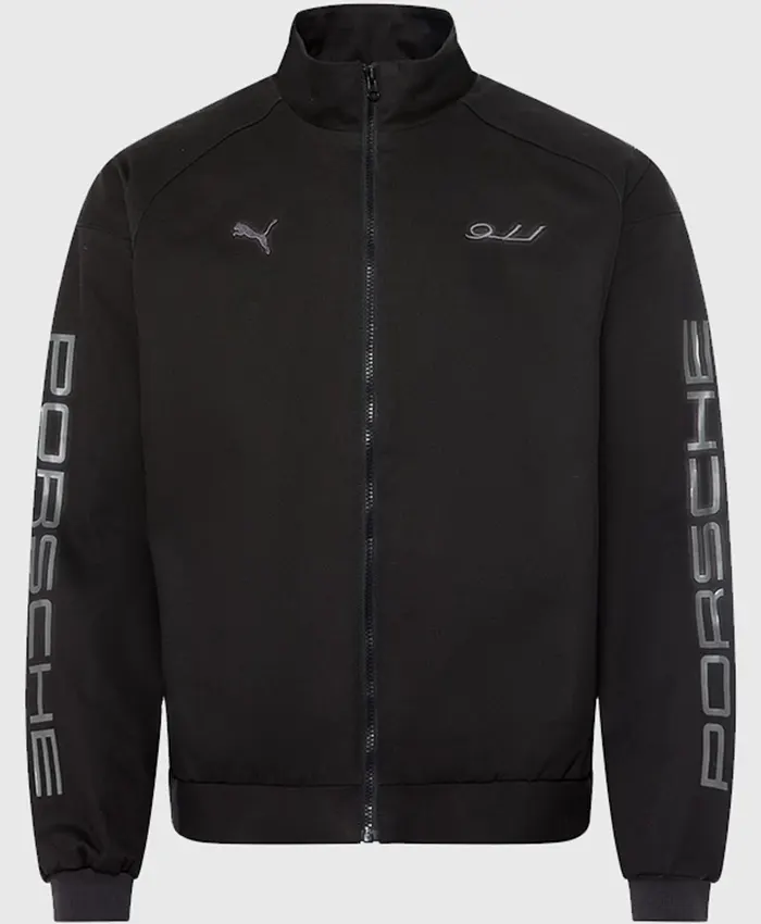 Porsche Legacy x PUMA Pepita Lifestyle Jacket Black