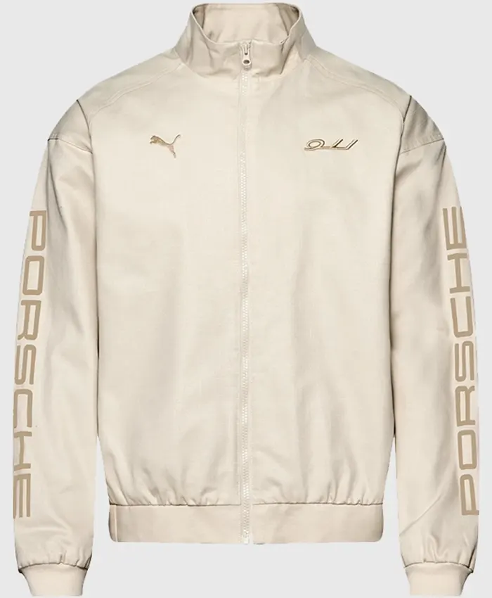 Porsche Legacy x PUMA Pepita Lifestyle Jacket White