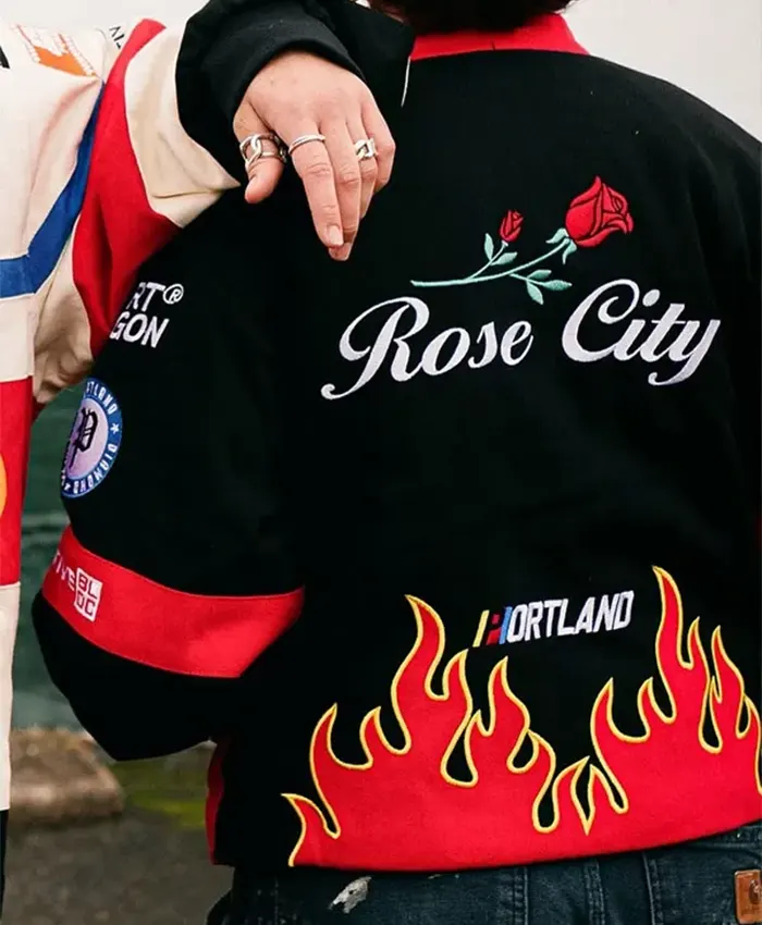 Port Land 24 NASCAR Racing Jacket Back