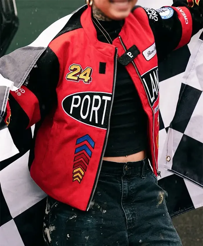 Port Land 24 NASCAR Racing Jacket Front