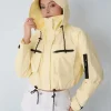 Puffit-Hooded-Rain-Butter Cream-Jacket-Womens