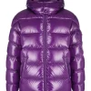 Purple Moncler Puffer Jacket
