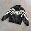 Purple Place Super Spider Super Venom Bomber Jacket