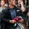 Reacher S04 Alan Ritchson Black Jacket For Sale