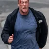 Reacher S04 Alan Ritchson Black Jacket Front