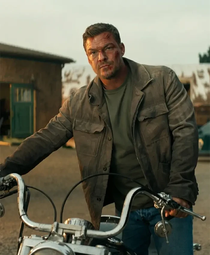 Reacher S04 Alan Ritchson Cotton Canvas Jacket