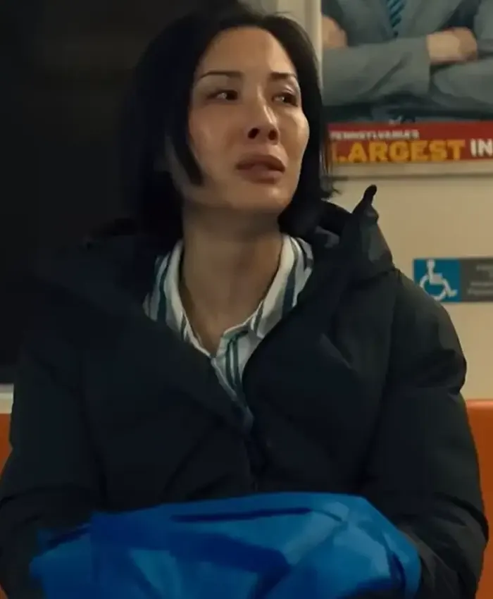 Reacher S04 Lucy Liu Hooded Coat