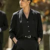 Reacher S04 Maria Sten Black Blazer