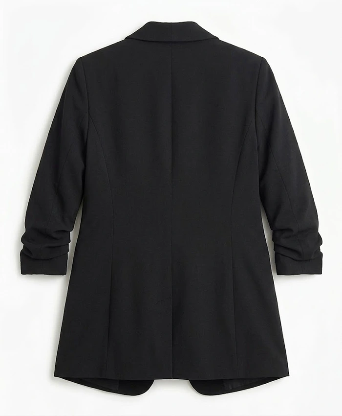 Reacher S04 Maria Sten Black Blazer Back