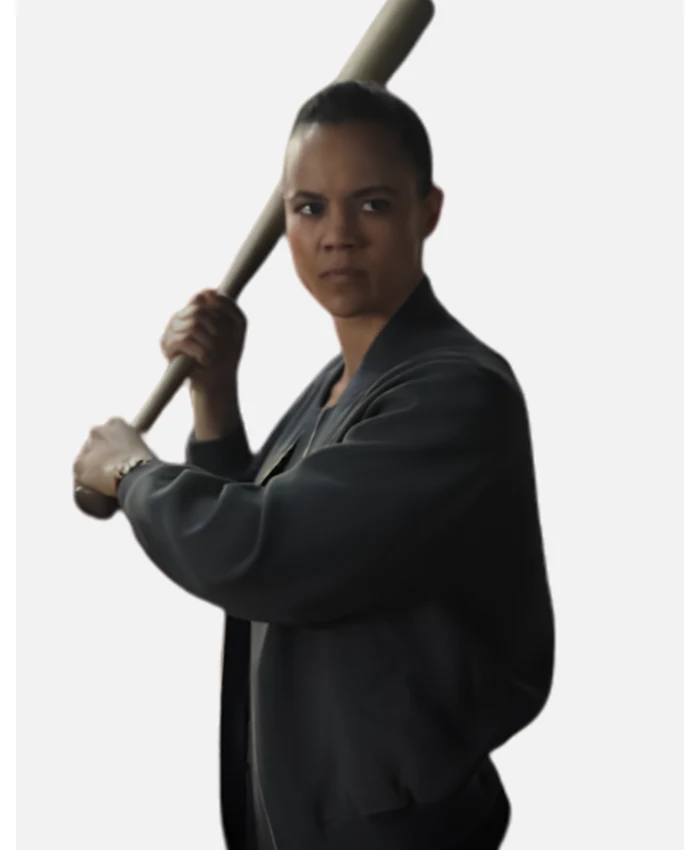 Reacher S04 Maria Sten Bomber Jacket For Sale