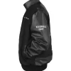 Reasonable Doubt Black Varsity Jacket-left side