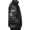 Reasonable Doubt Black Varsity Jacket-right side
