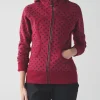 Red-And-Black-Polka-Dot-Lululemon-Scuba-Jacket