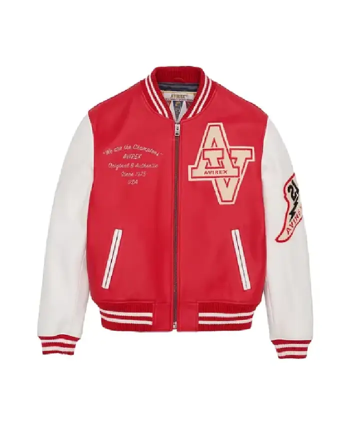 Rod Wave Avirex Wildcat Varsity Jacket