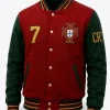 Ronaldo Portugal Varsity Jacket Front