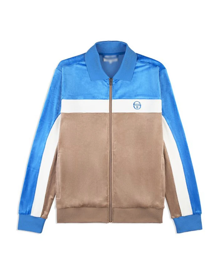 Russell Crowe Movie The Get Out 2026 Manco Kapak Colorblock Track Jacket Front