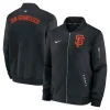 San Francisco Giants Nike Black Dugout Bomber Jacket