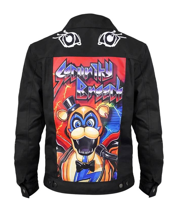 Shop-Five-Nights-At-Freddy’s-Security-Breach-Glam-Rock-Freddy-Jacket-Black