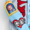 Halloween Love Hurts Chucky Varsity Jacket
