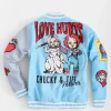 Chucky Love Hurts Halloween Varsity Jacket